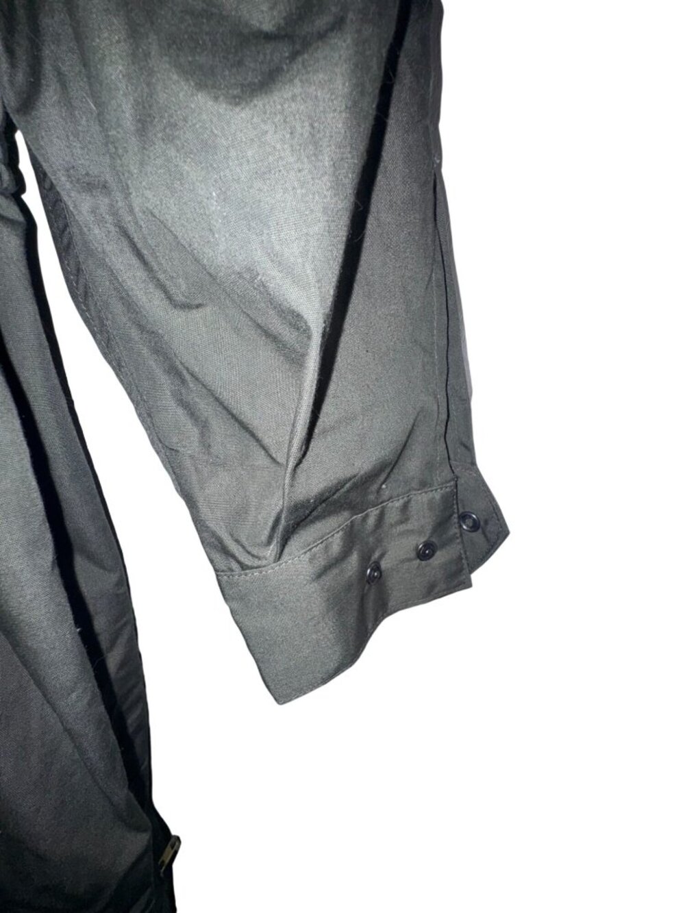 Tactsquad green Coveralls Size 48L With Zippered Pockets Polyester Cotton Blend - Picture 3 of 8
